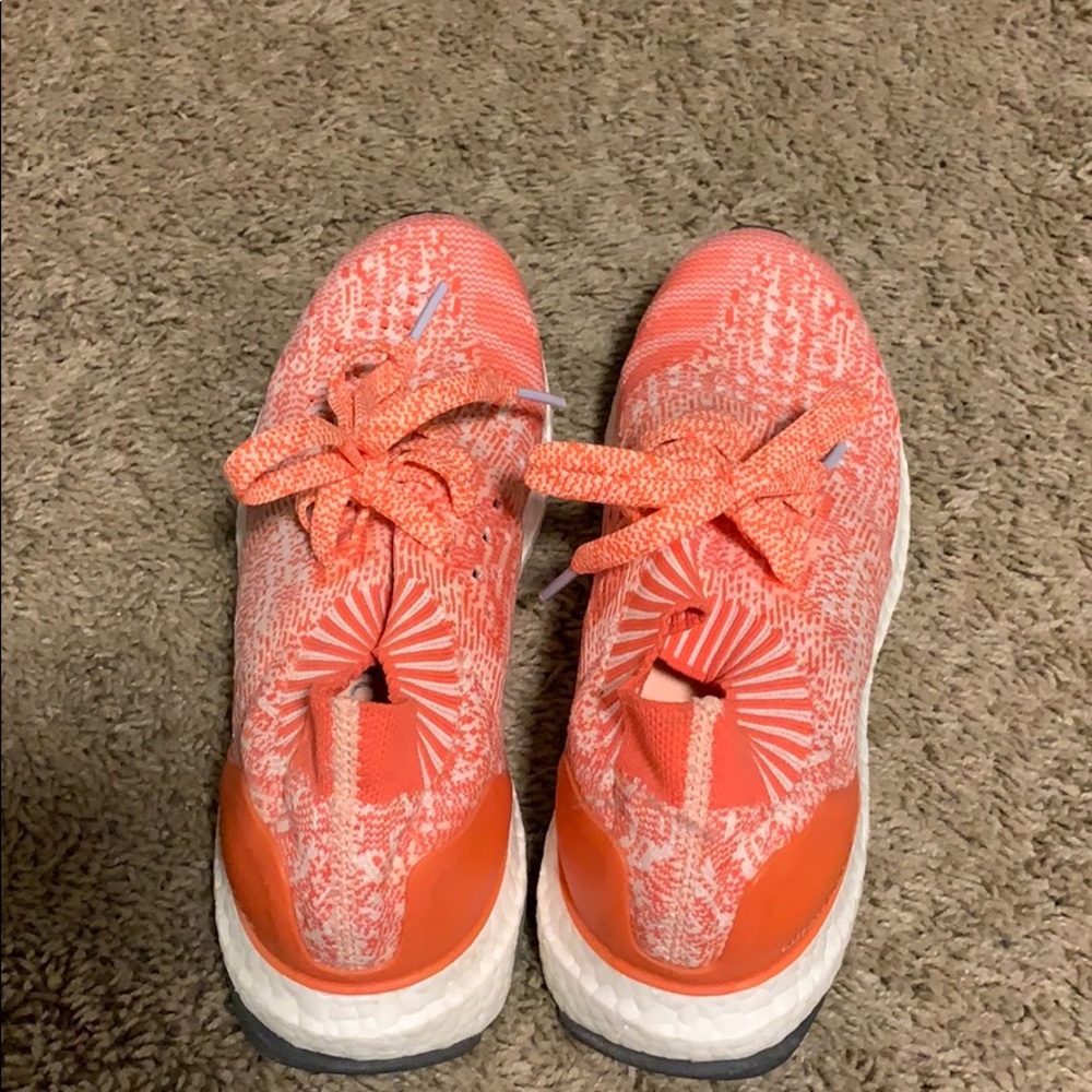 coral adidas ultraboosts